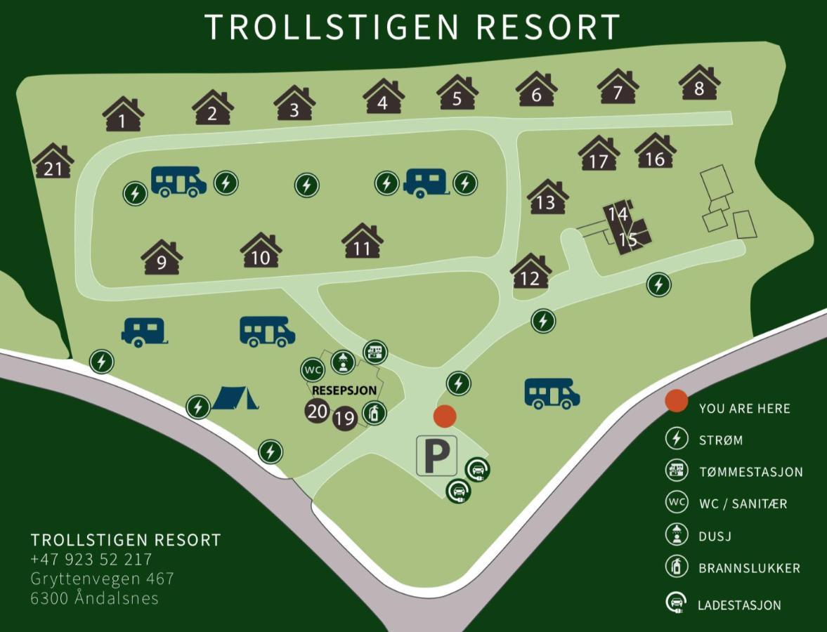 Trollstigen Resort Åndalsnes Rom bilde